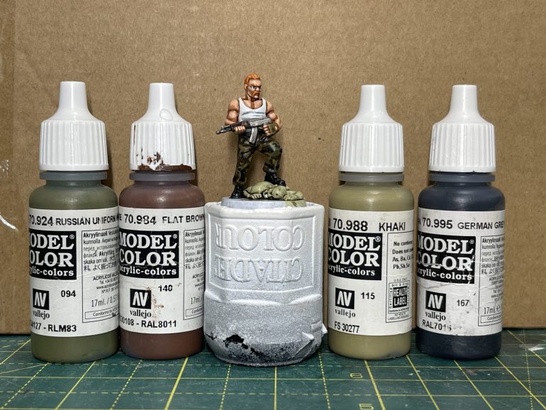 Abraham and woodland camo