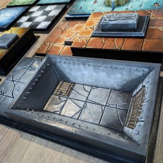FULL SET OF PAINTED BOARD SECTIONS