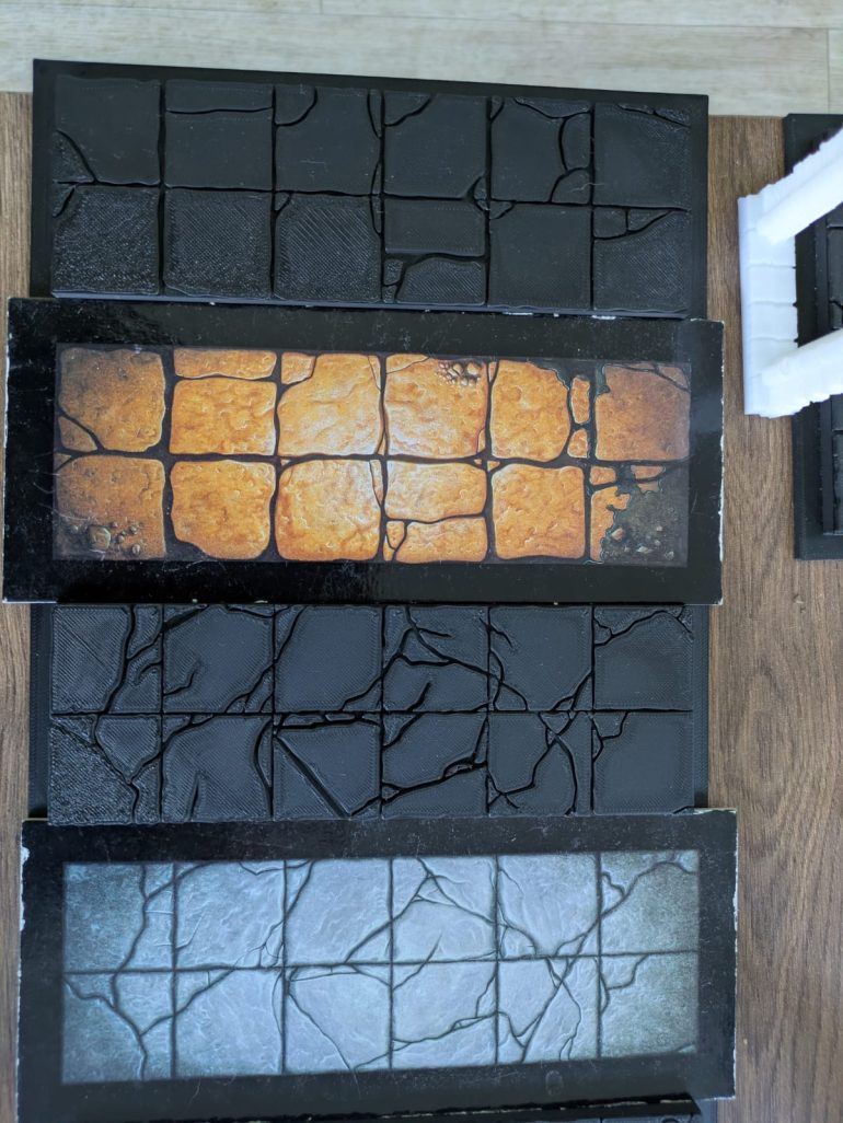 The corridors were the first to print - no errors or adjustments needed!