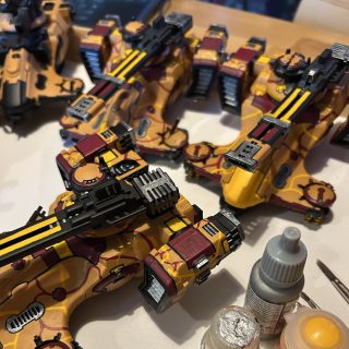 First completed vehicle