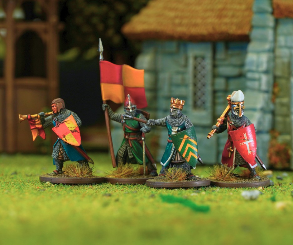 Foot Knight Command Set - Wargames Atlantic