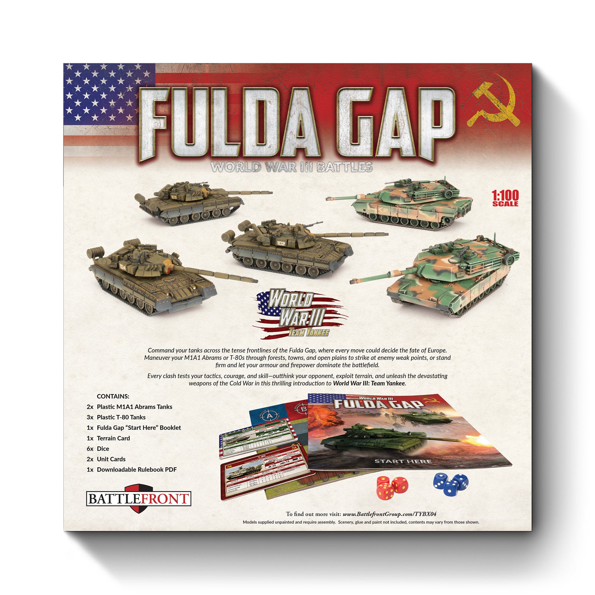 Fulda Gap Starter Set Contents - World War III