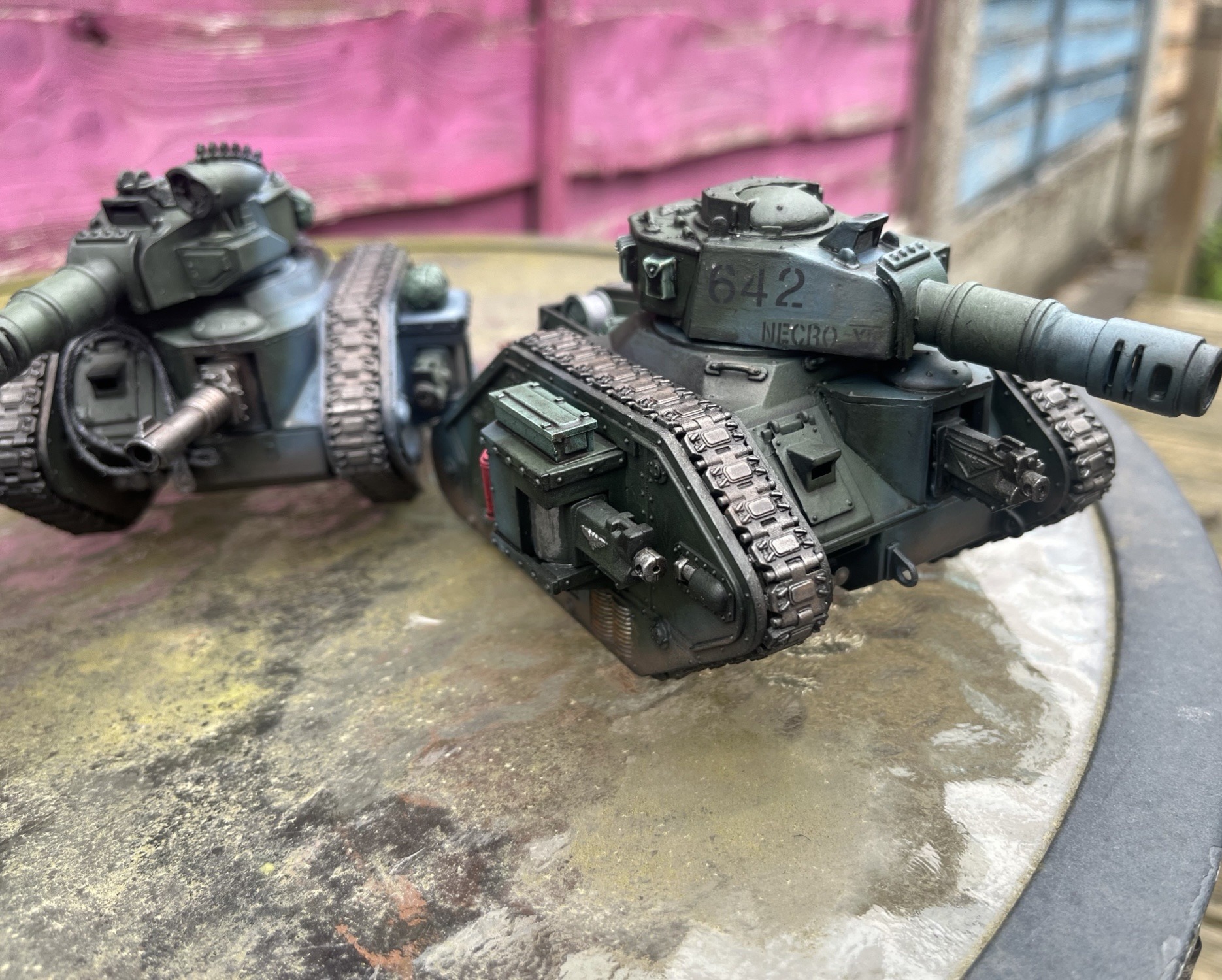Leman Russ Tanks #1 by almostsilentbob