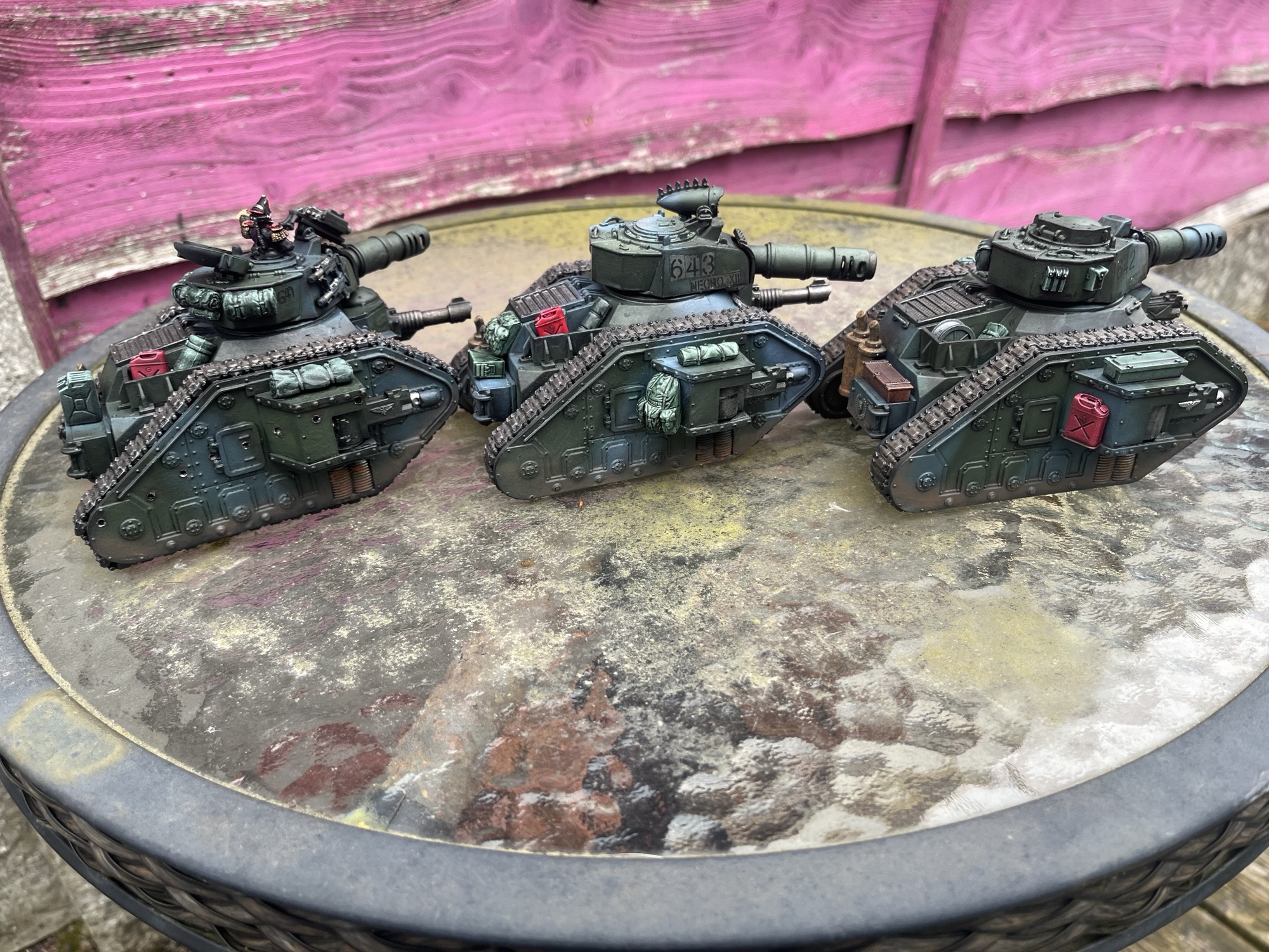 Leman Russ Tanks #2 by almostsilentbob