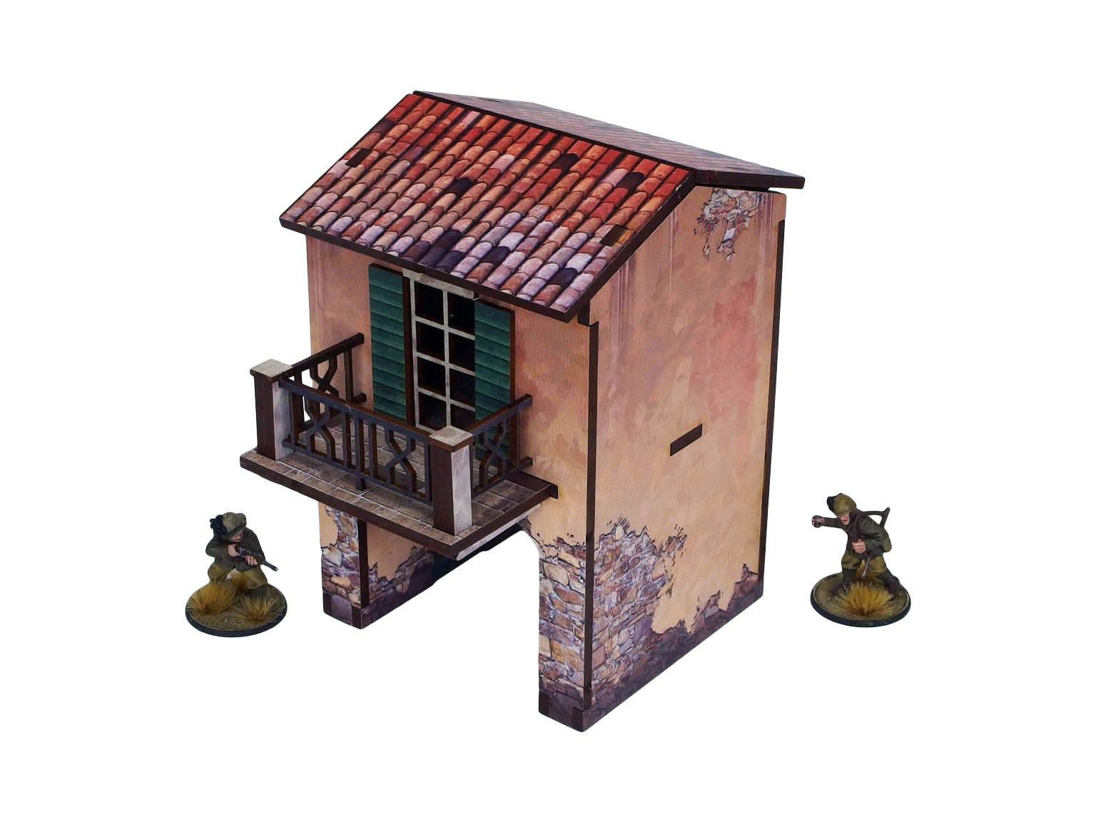WW2 Italy Gate Balcony - Micro Art Studio
