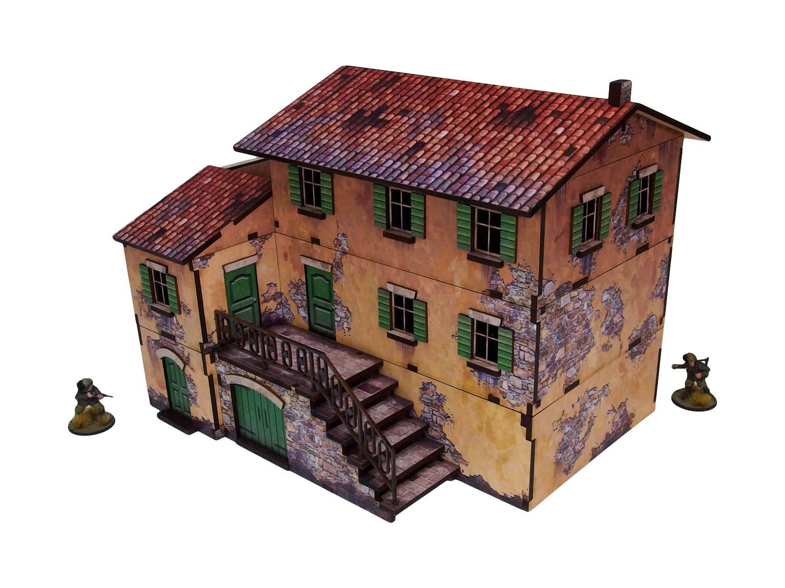 WW2 Italy Large House - Micro Art Studio