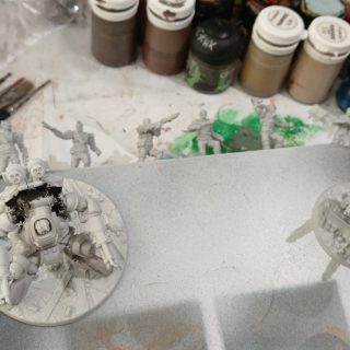 Raiders and Sentry Bot underway