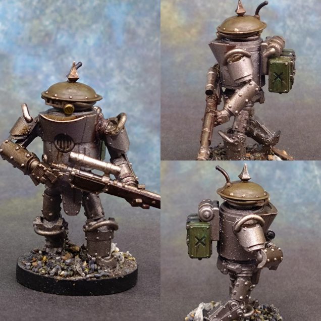 Not sure a sniper suits these minis, but of the options I had I like it well enough.