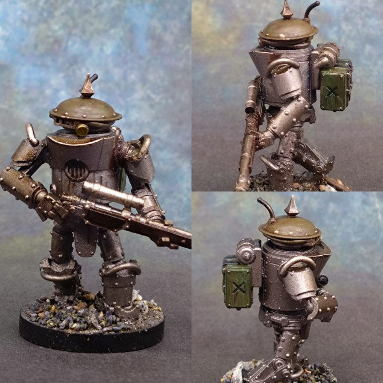 Not sure a sniper suits these minis, but of the options I had I like it well enough.