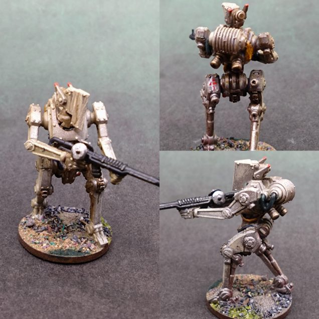They're obviously inspired by Star Wars droid wars droids to a degree and I like the aesthetic. 