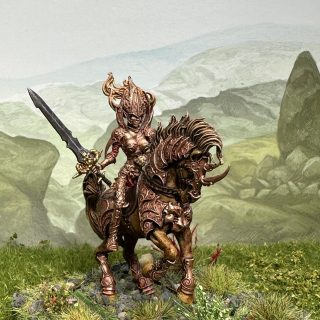 La Lionne Rousse and Sister Standard command stands