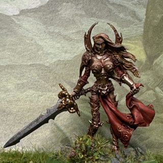 La Lionne Rousse and Sister Standard command stands