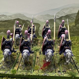 Glamgalion's Exiled Elven Lancers