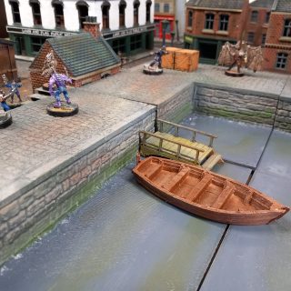 Down the docks