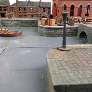 Down the docks