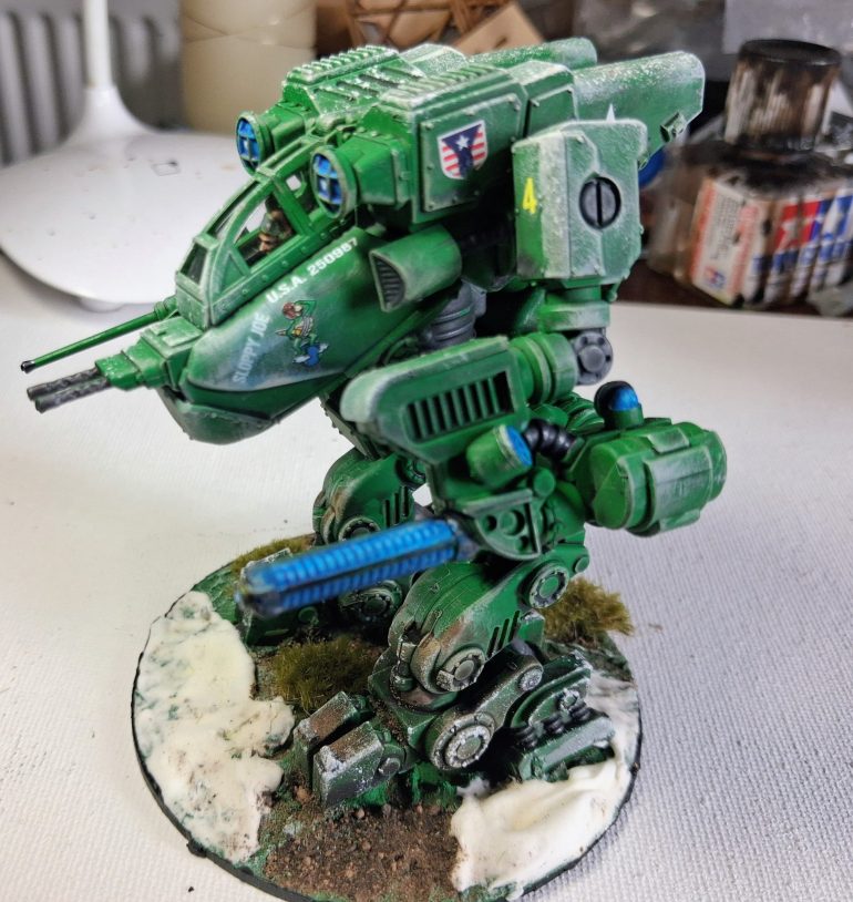 Cannon armed.