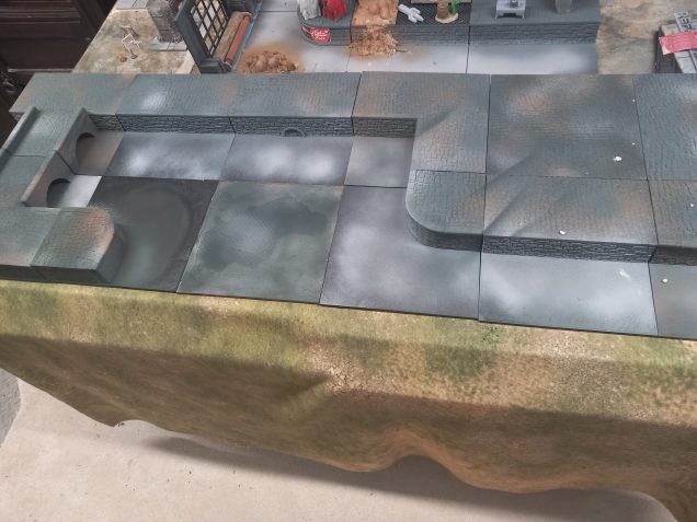 I had printed some harbour pieces that are modular for my nukaworld project and i thought they would be useful for other games. My victorian games came to mind. After painting them i added water effects