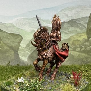 La Lionne Rousse and Sister Standard command stands