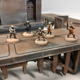 Minis ready for scenario 1