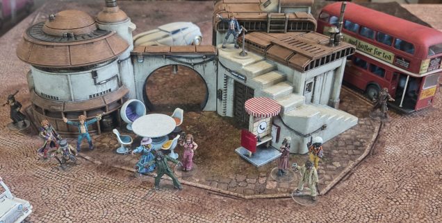 This is everything I have painted so far. In this post I will look at The figures, in subsequent posts I will look at scenery and give a tutorial on how I repaint diecasts.