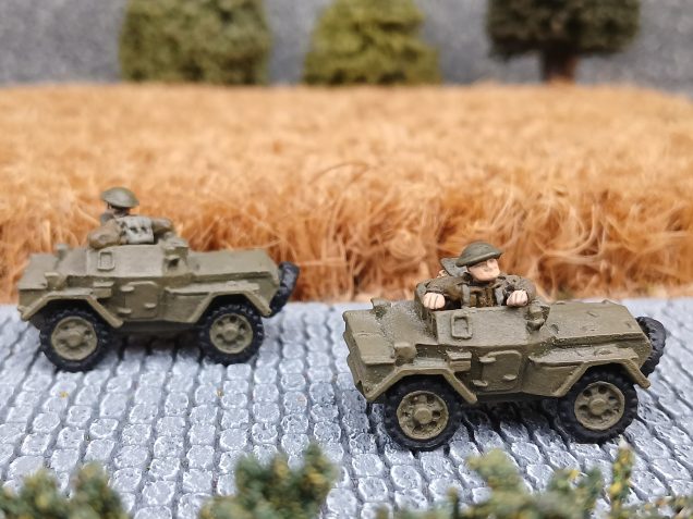 Flames of War Daimler Dingo's!