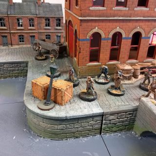 Down the docks