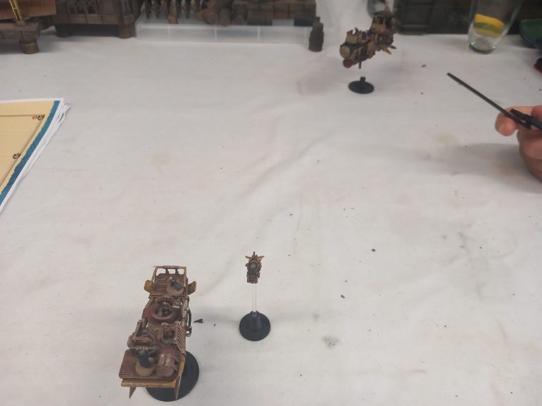 Following from the last scenario our captain users his stolen work shuttle to pursue his impounded tugboat. With the help of a pirate bike scout they track the ship down and attempt to win it back.