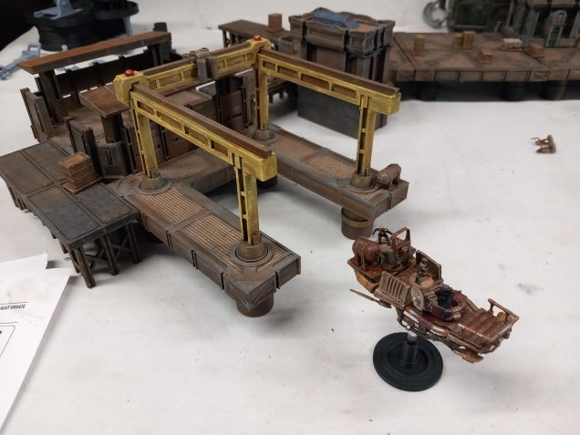 The troubled skies campaign is designed to get you learning the rules. This starter is clearly how to use individual  crew on foot a d their combat mechanics. Next mission is piloting skills
