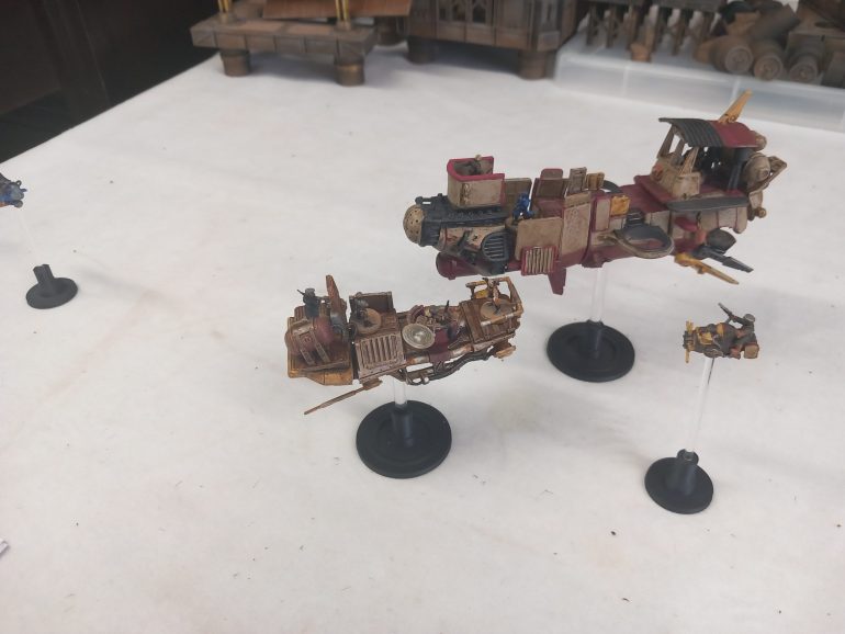 The captain attempts to board his old vessel but thanks to the bikes compulsory move it slams into the shuttle and is destroyed. This doesn't stop the blades lady leaping aboard the tugboat and begin chopping up the company officers. However two company patrol bikes arrive on the scene 