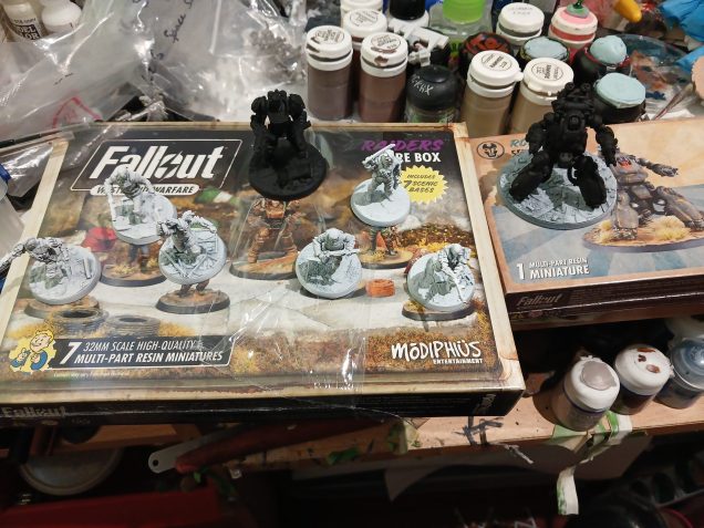 Raiders and Sentry Bot underway