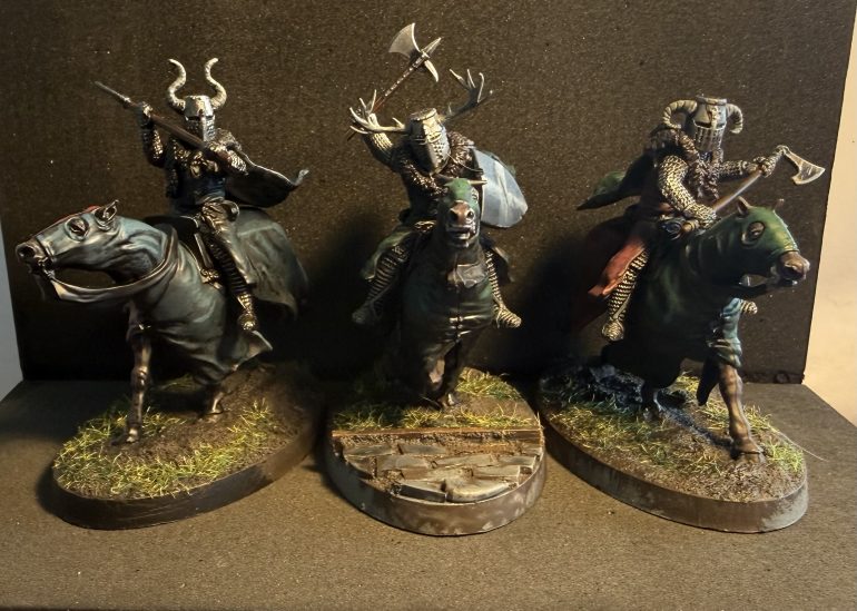 Baron and Mounted Knights