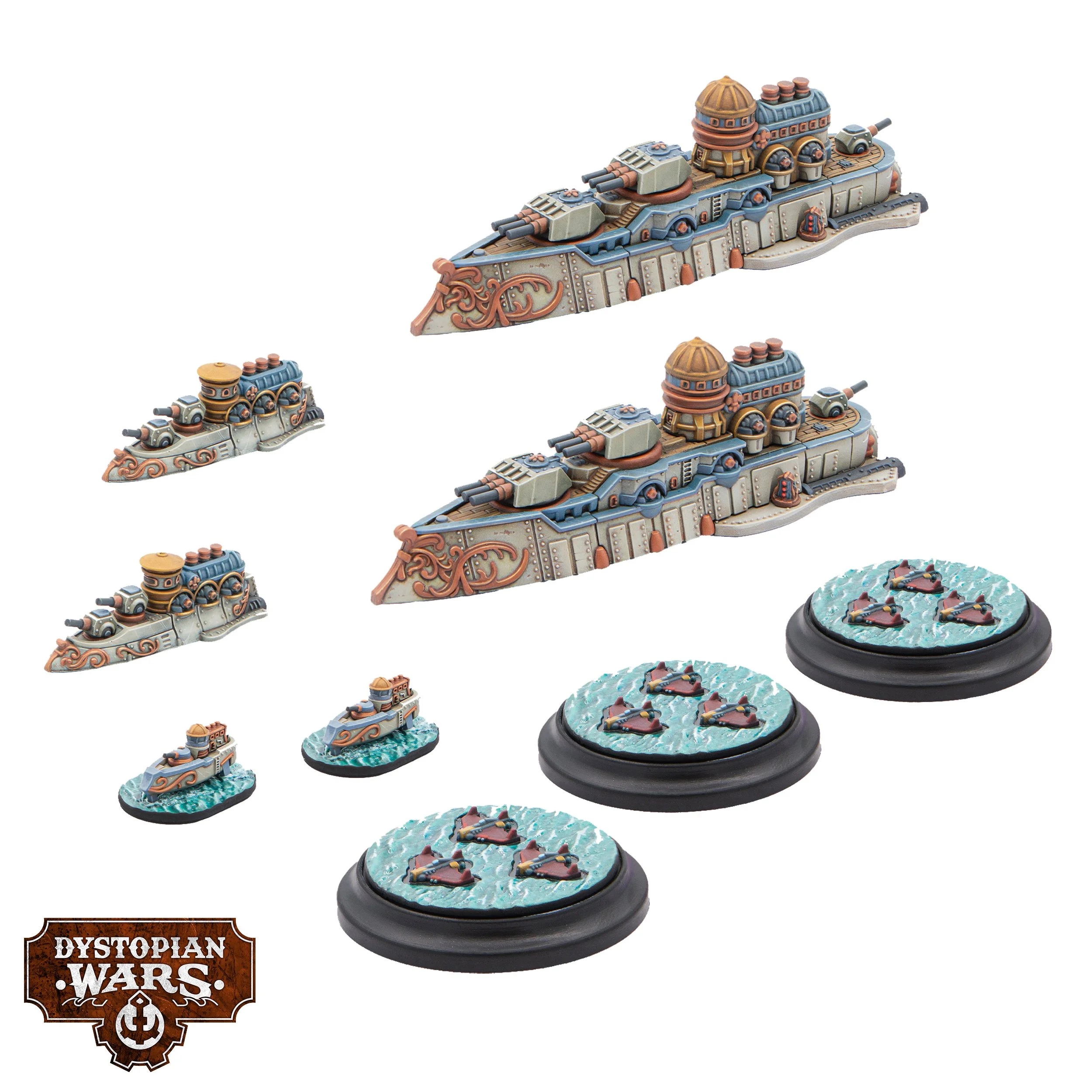 Alliance Frontline Squadron Miniatures - Dystopian Wars