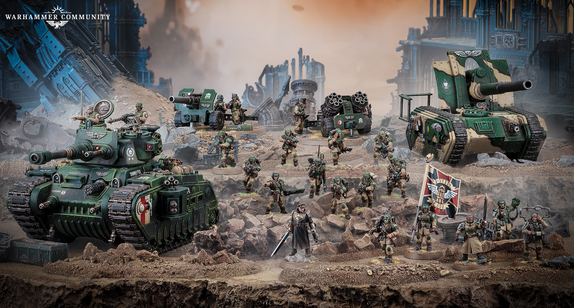 Astra Militarum Platoon - Warhammer 40K