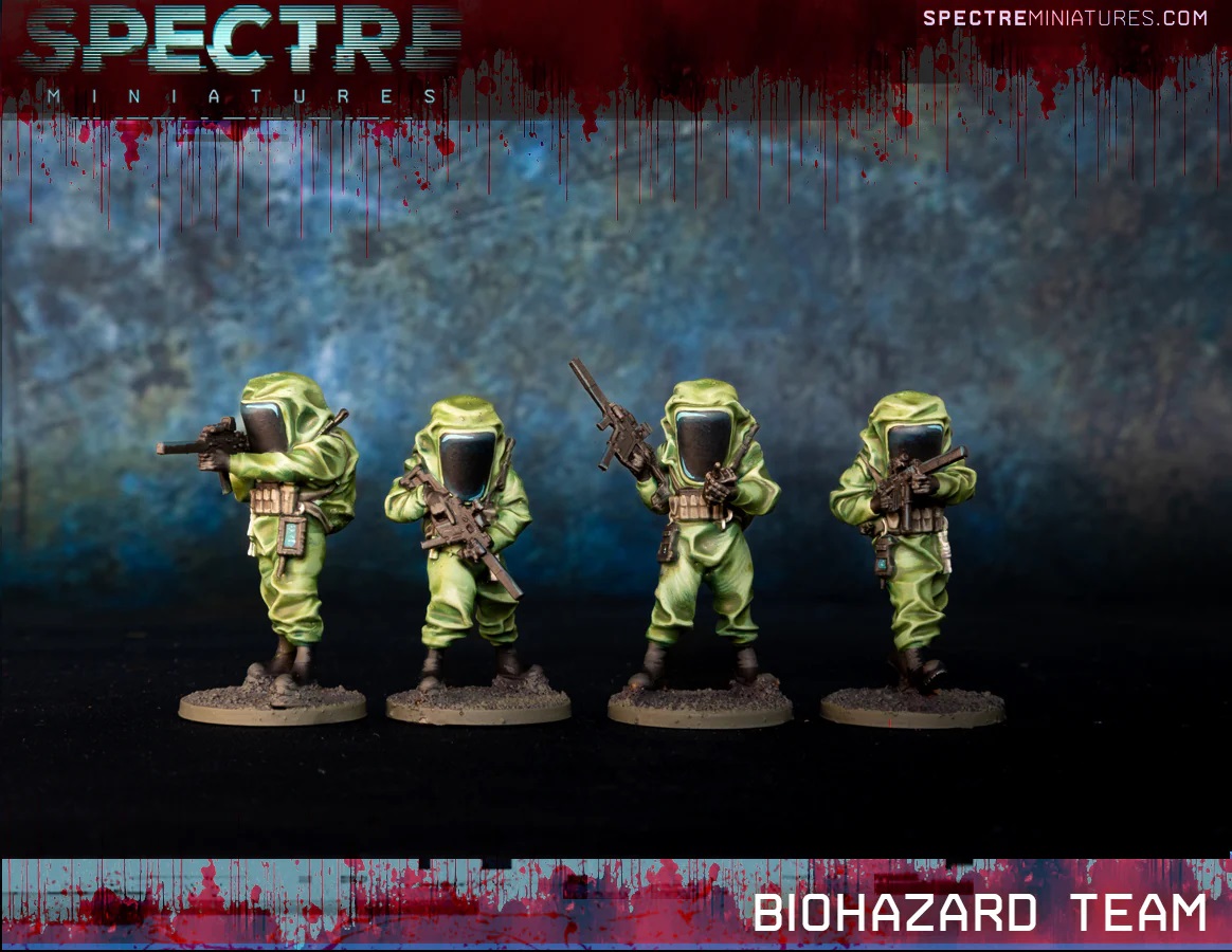Biohazard Team - Spectre Miniatures