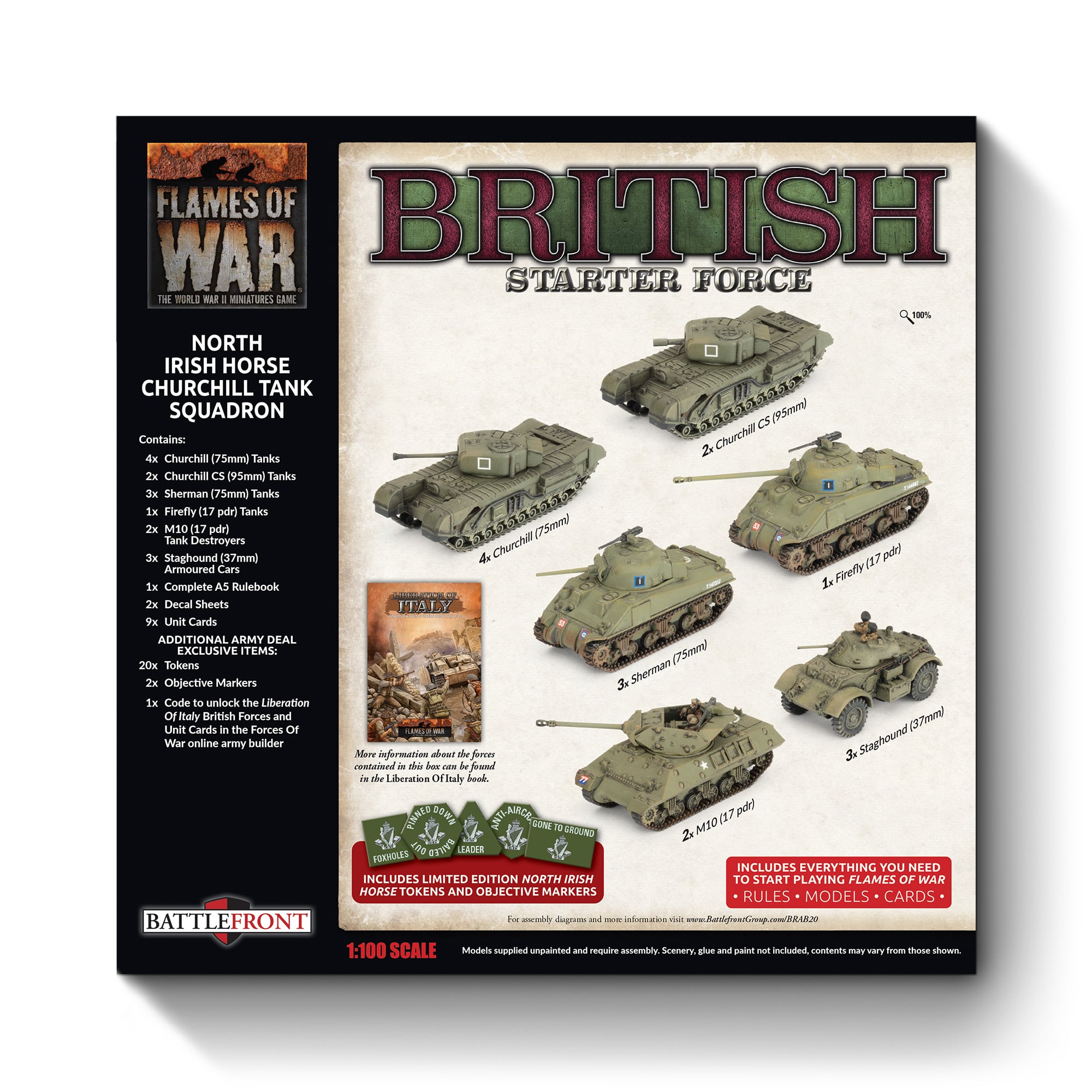 British Starter Force Contents - Flames of War IT