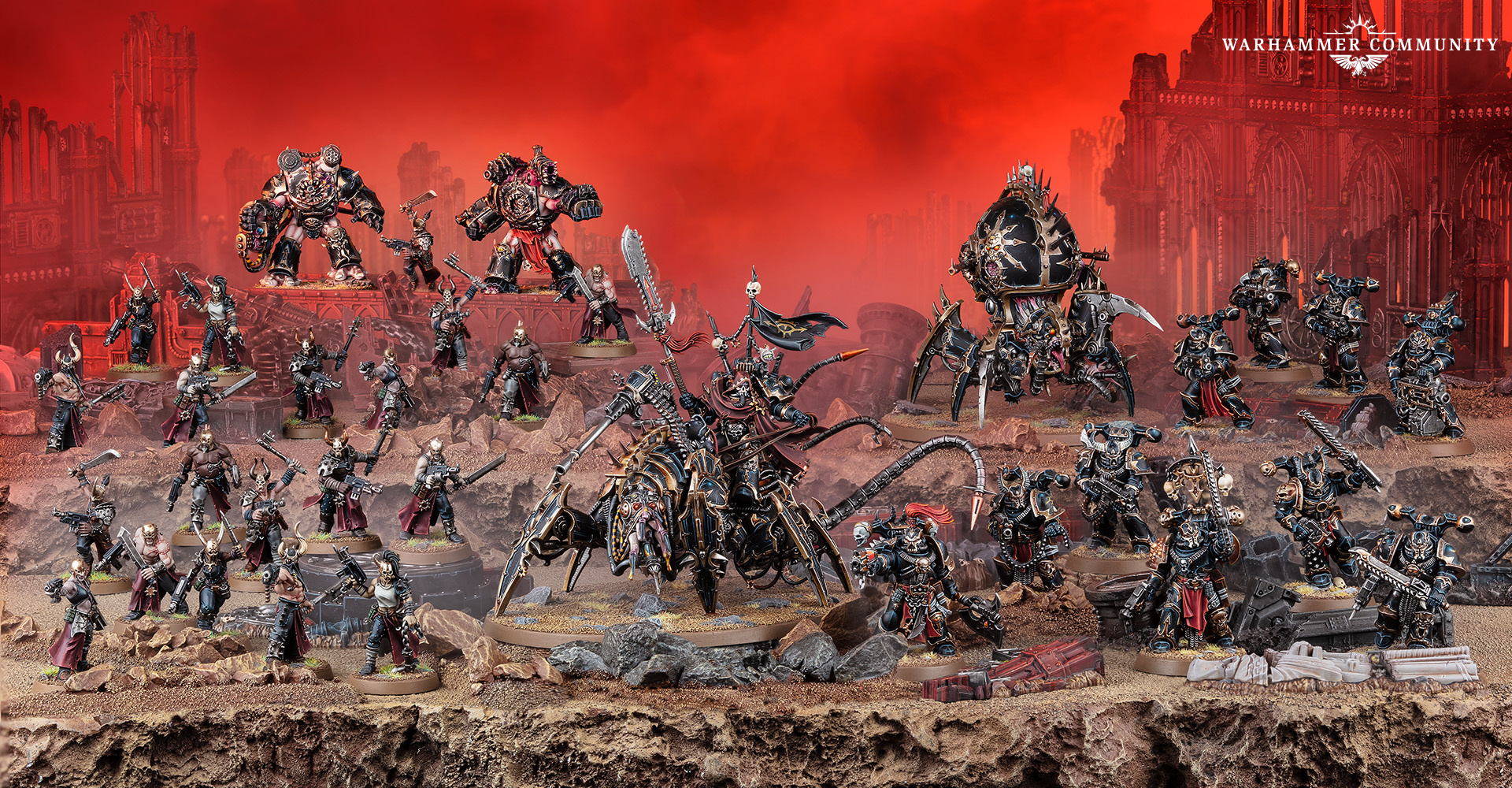 Chaos Space Marines Warband - Warhammer 40K