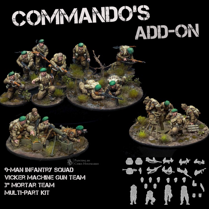 Commandos Add-On - RKX Miniatures