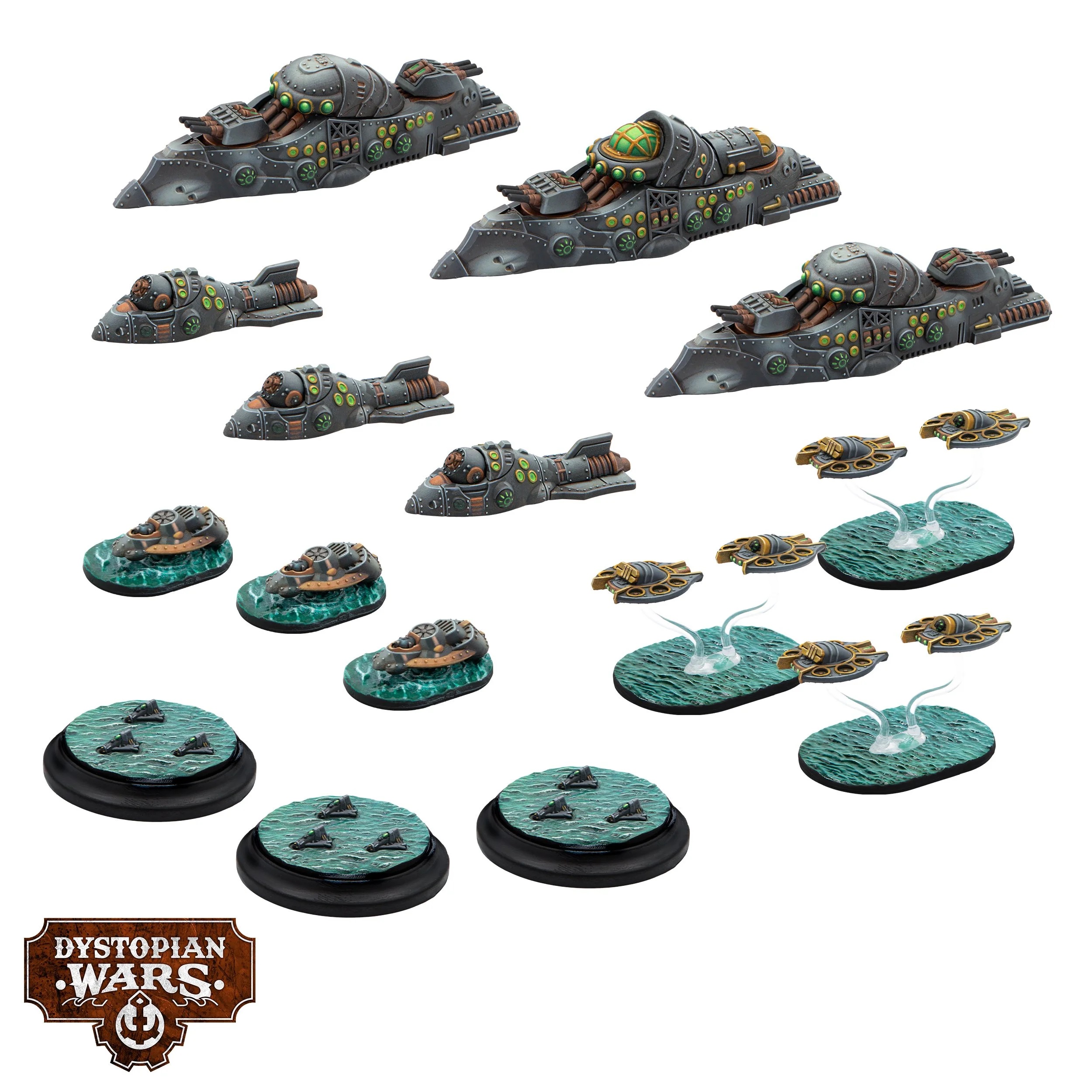 Enlightened Starter Set Miniatures - Dystopian Wars