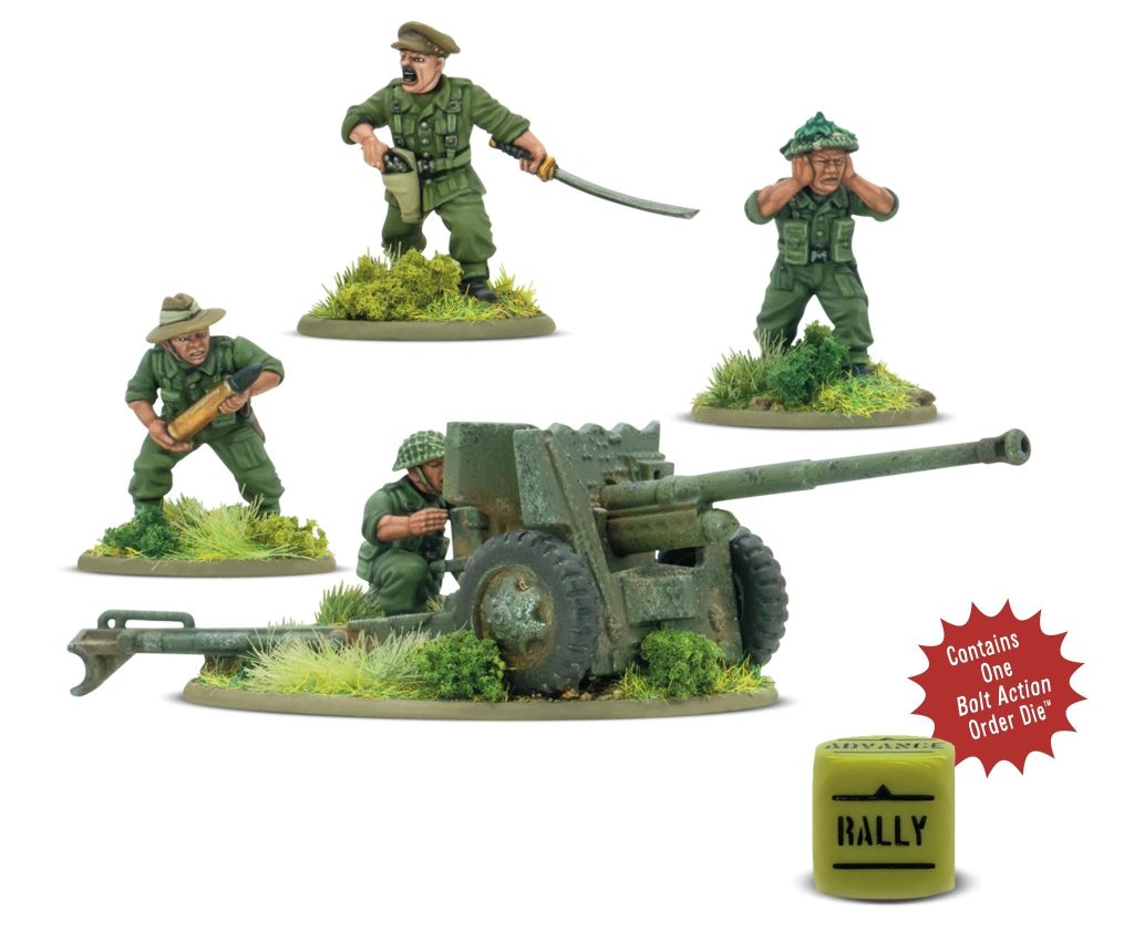 Gurkha 6-Pounder Anti-Tank Gun - Bolt Action
