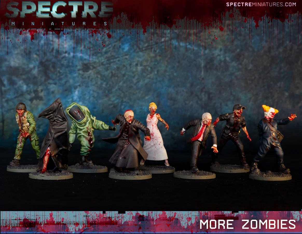 More Zombies - Spectre Miniatures