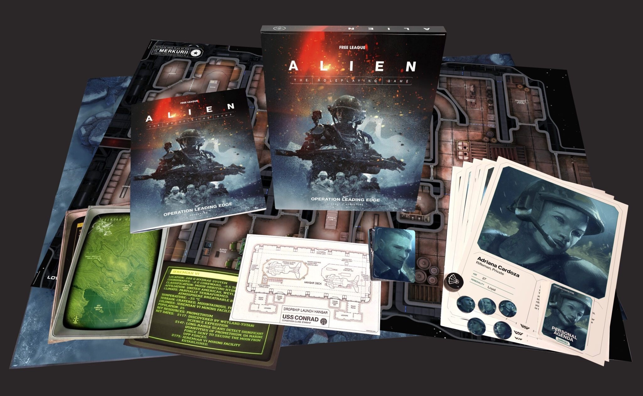 Operation Leading Edge Contents - ALIEN