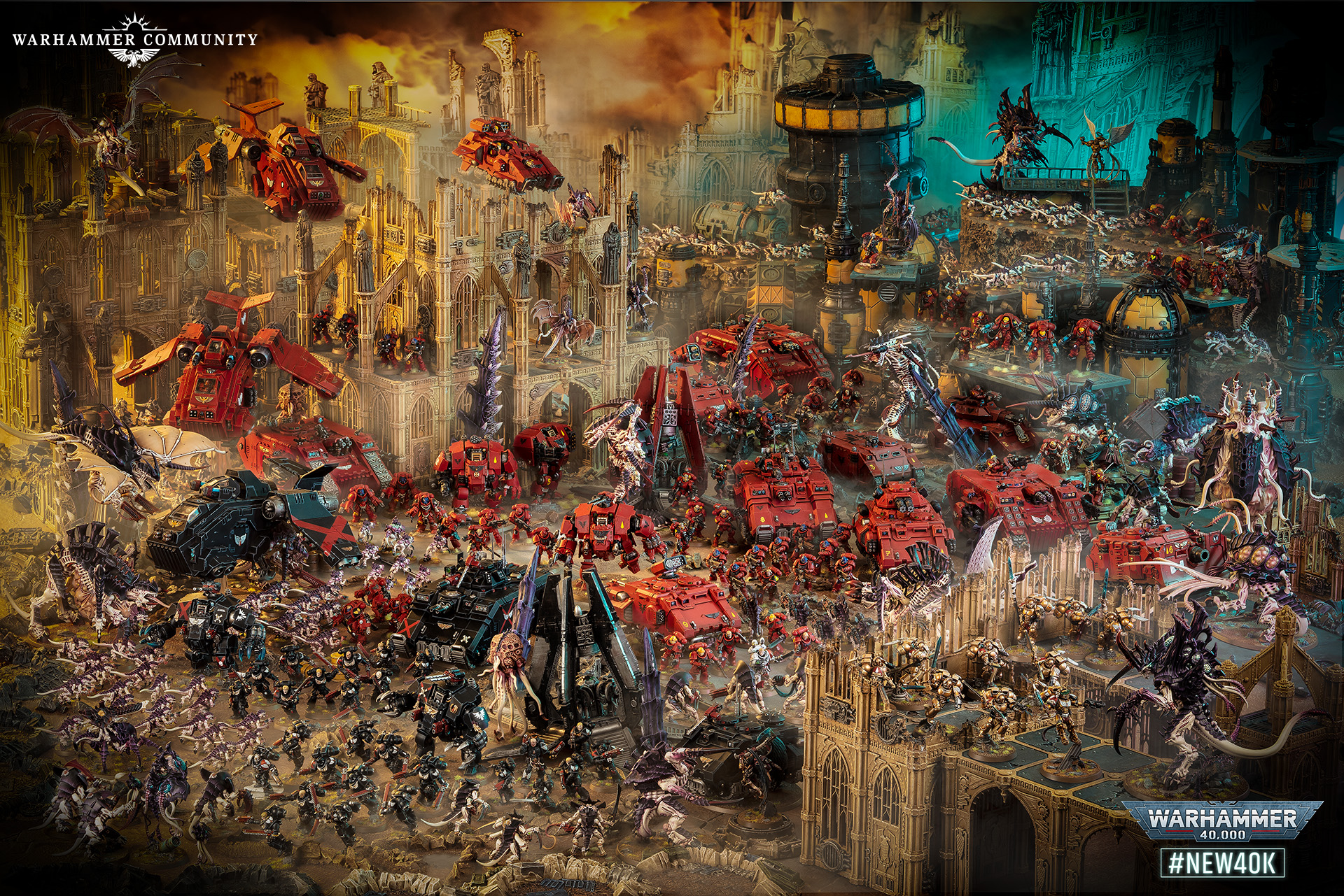 Space Marines Vs Tyranids - Warhammer 40k