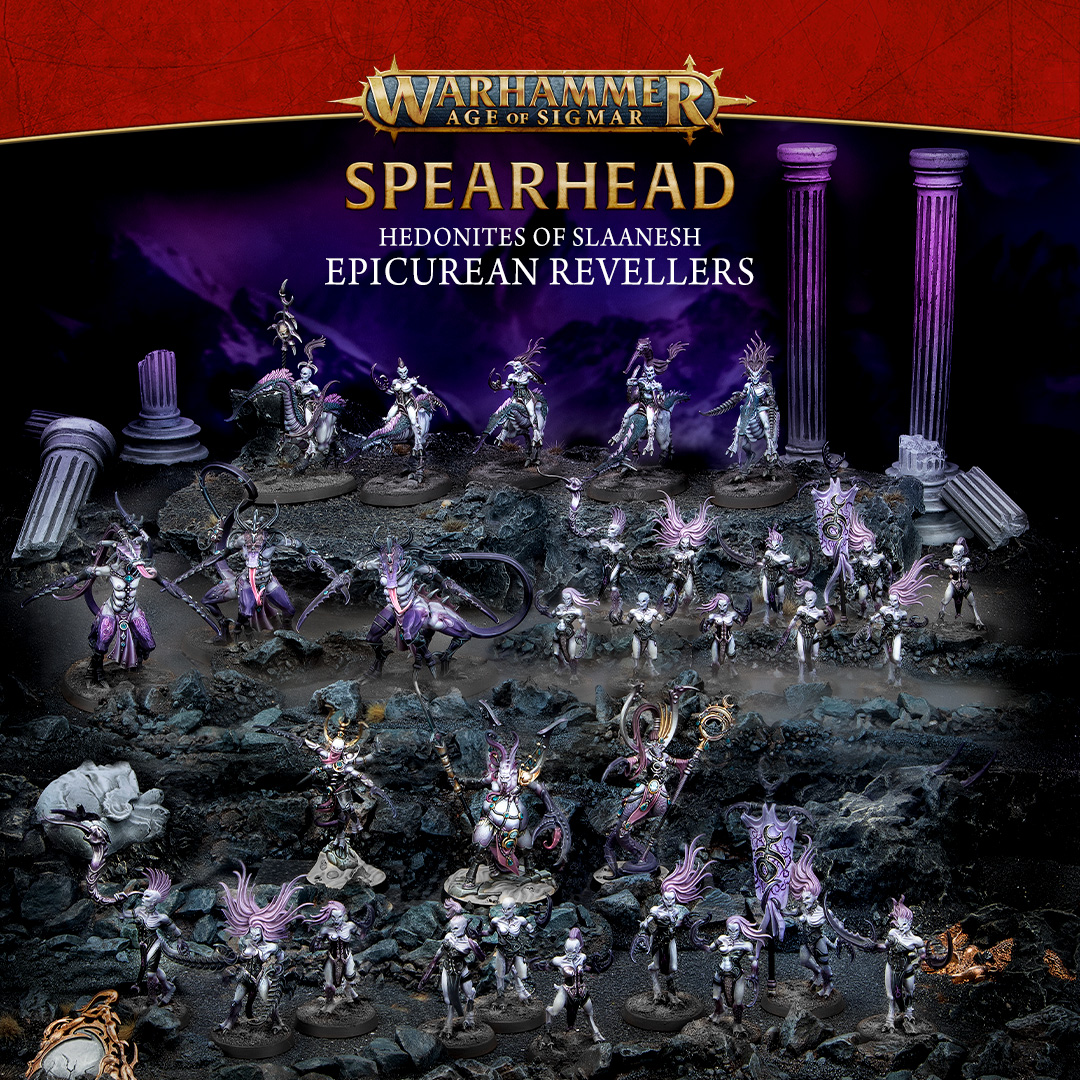 Spearhead Epicurean Revellers - Warhammer Age of Sigmar