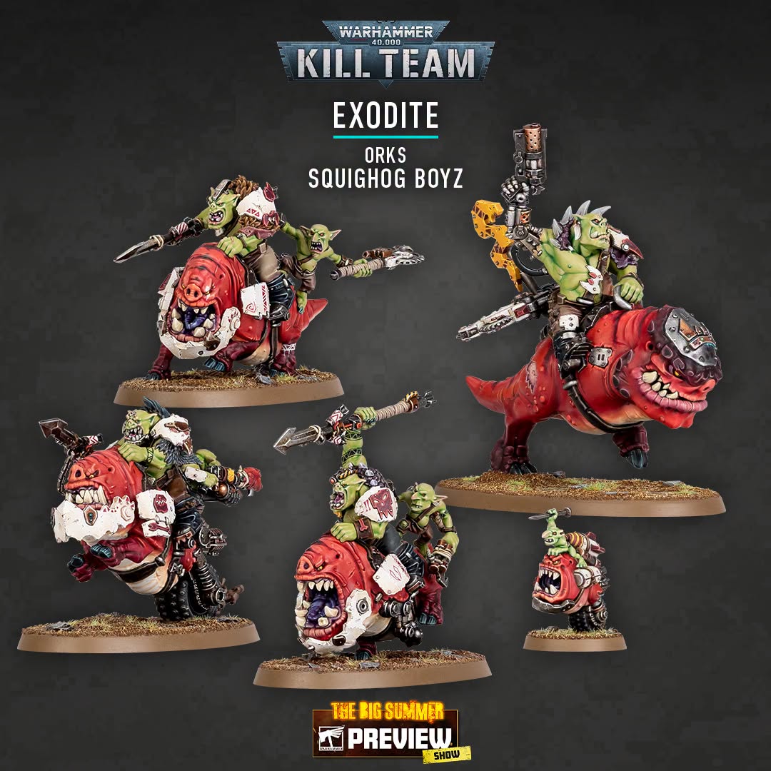 Squighog Boyz - Warhammer 40000 Kill Team