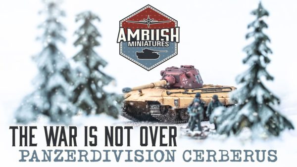 Ambush Miniatures Bring Prototype WW2 28mm Tanks To Kickstarter