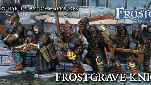 Frostgrave Gets Darker With New Cultist Knights, Witch and Apprentice Miniatures