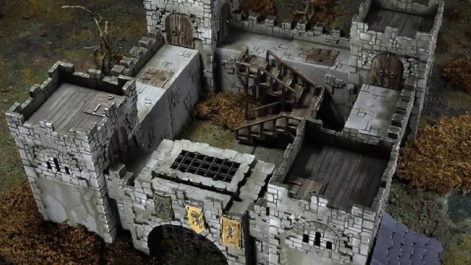 Siege An Old Fortress As Part Of Kromlech’s Fantasy Range