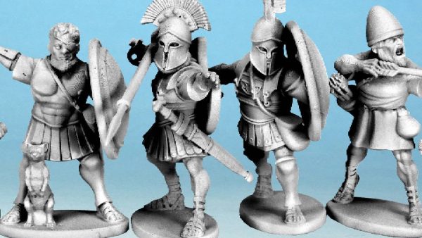 North Star Preview New Warriors Of Athena Plastic Hero Kit