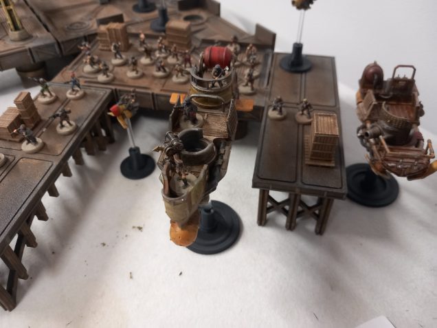 I have a bit of scenery to add before going on to the fishing expansion which adds beasties to the skies of Alix