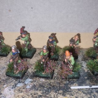 Arbusiers are ready for some blasting.